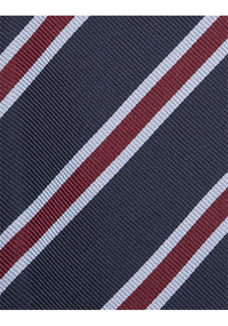 Blue Mogador Regimental Tie KITON | UCRVKRC02L0902/000