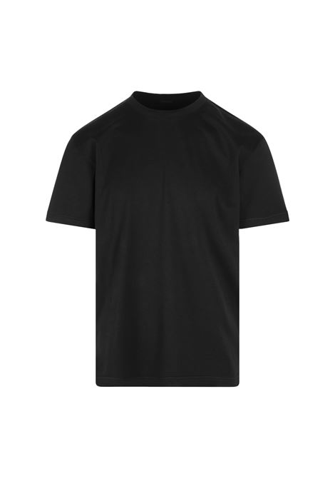 KITON T-Shirt Classica Nera Con Logo Dietro - KITON