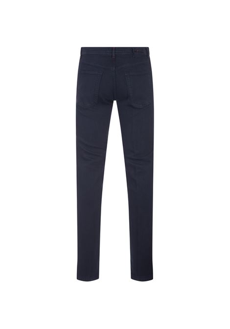 Slim Fit Jeans In Night Blue Denim KITON | UPNJSMK0112F09/003