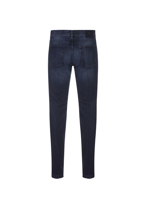 Dark Blue Denim Slim Fit Jeans KITON | UPNJSMK0116F03/000