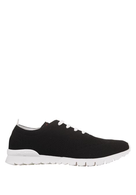 KITON Sneakers Running In Cashmere Nero - KITON