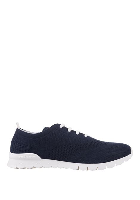 Running Sneakers In Blue Cashmere KITON | USSA099N0084825/003