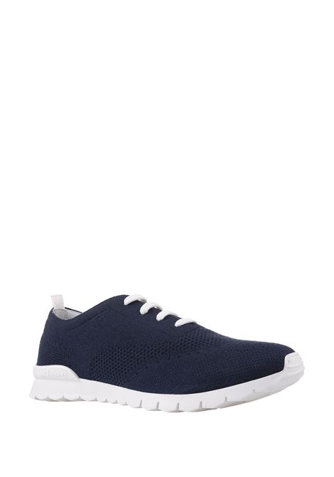 Running Sneakers In Blue Cashmere KITON | USSA099N0084825/003