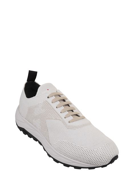 White Running Sneakers KITON | USSA200N0110014/00F