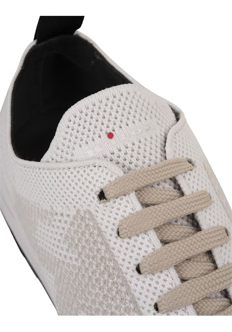 White Running Sneakers KITON | USSA200N0110014/00F