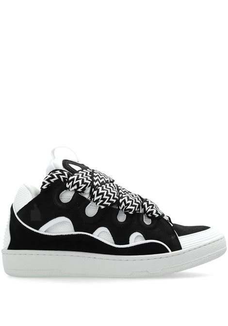 Curb Sneakers In Black And White LANVIN | FW-SKDK02-DRAG-A211000