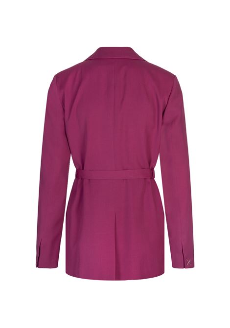 Fuchsia Belted Jacket LANVIN | RW-JA0209-5857-A2459