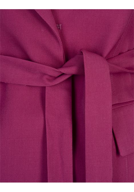 Fuchsia Belted Jacket LANVIN | RW-JA0209-5857-A2459