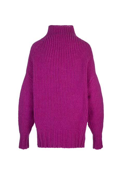 Fuchsia Turtleneck Sweater LANVIN | RW-PO0034-K039-A2459