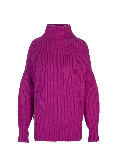 Fuchsia Turtleneck Sweater LANVIN | RW-PO0034-K039-A2459