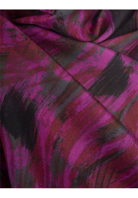 Fuchsia Printed Silk Shirt LANVIN | RW-SI0009-5992-A2459