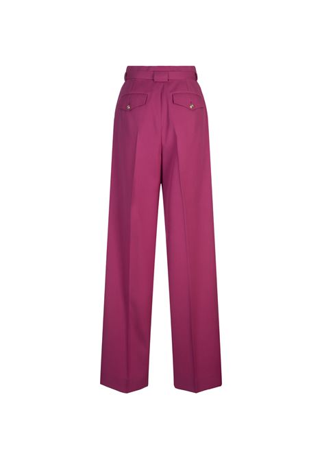 Fuchsia Wide Leg Trousers LANVIN | RW-TR0002-5857-A2459