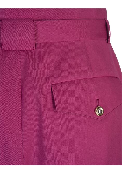 Fuchsia Wide Leg Trousers LANVIN | RW-TR0002-5857-A2459