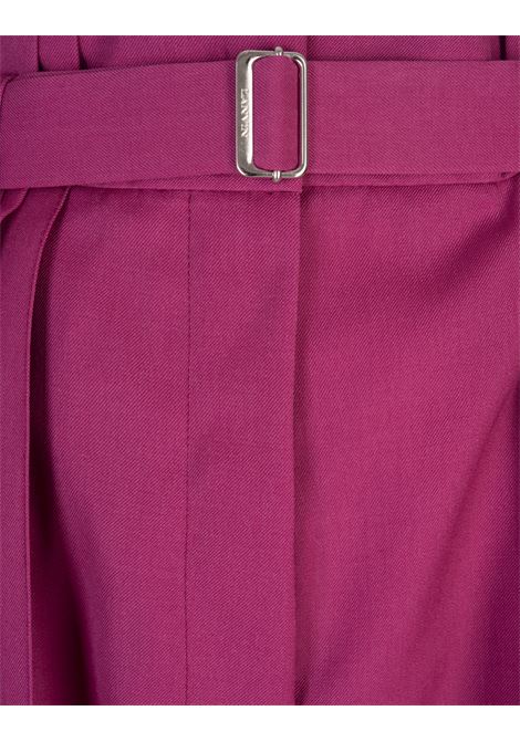 Fuchsia Wide Leg Trousers LANVIN | RW-TR0002-5857-A2459