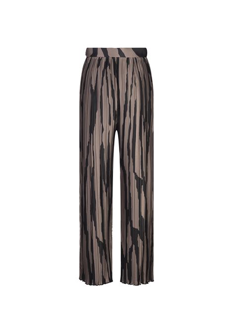 Printed Fabric Straight Leg Trousers LANVIN | RW-TR0008-5985-A243921