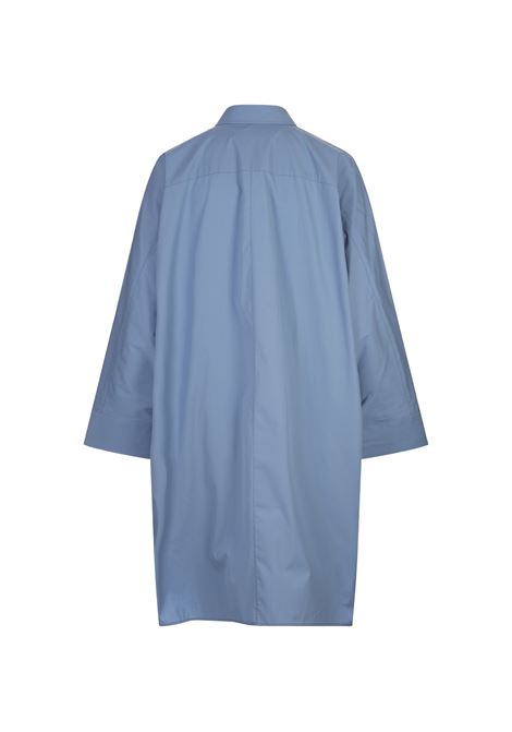 Cocoon Dress in Light Blue Poplin MARNI | ABMA1285S0-UTC22300B51