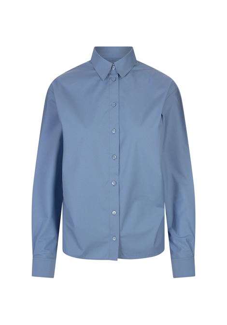 MARNI Camicia In Popeline Azzurro - MARNI