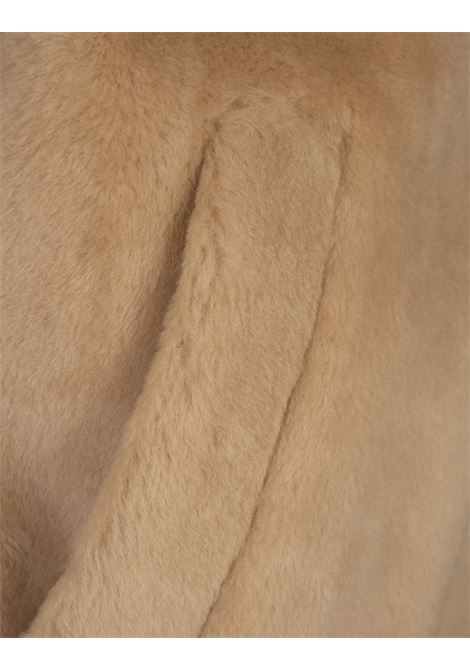 Gilet Con Cappuccio In Shearling Beige MARNI | GLMX0086A1-ULM094ROW60