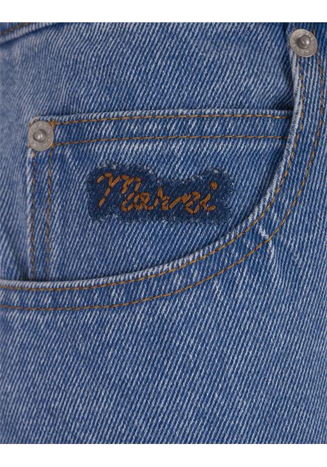 Jeans Carrot In Denim Biologioco Blu Cobalto MARNI | PAJD0513A0-USCW91BDB44