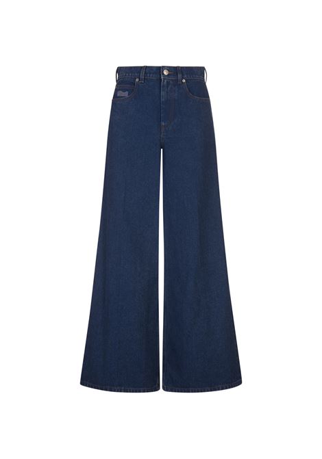 Blue Denim Wide Leg Jeans MARNI | PAJD0514-USCU83BDB60