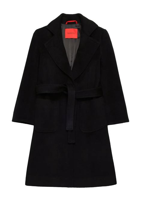 MAX&CO. KIDS Cappotto Runaway In Lana Nera - MAX&CO. KIDS