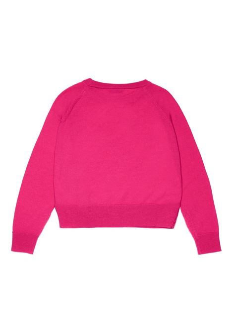 Fuchsia Wool Pullover With Heart MAX&CO. KIDS | MX0003-MX004MX352