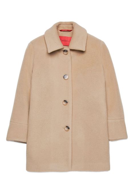 MAX&CO. KIDS Cappotto Monopetto In Lana Beige - MAX&CO. KIDS