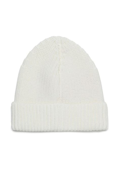 White Beanie With Logo Label MAX&CO. KIDS | MX0096-MX048MX102