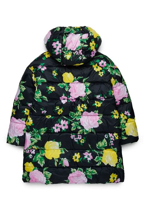 Printed Black Down Jacket by Max&Co Kids with Richard Quinn MAX&CO. KIDS | MX0102-MX065MX900