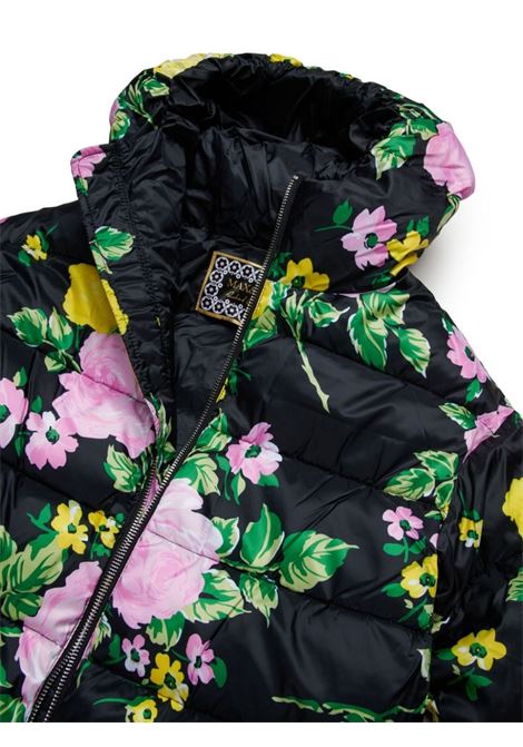 Printed Black Down Jacket by Max&Co Kids with Richard Quinn MAX&CO. KIDS | MX0102-MX065MX900