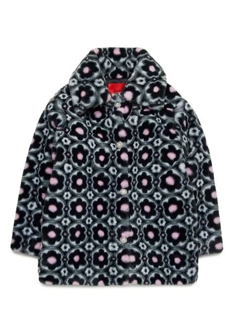 Printed Eco-Fur Coat by Max&Co. With Richard Quinn MAX&CO. KIDS | MX0104-MX063MX900