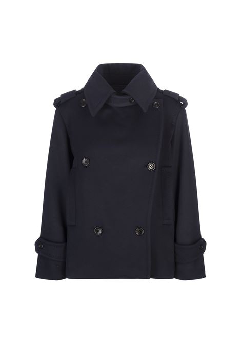 MAX MARA Cappotto Laveno Blu Mairno - MAX MARA