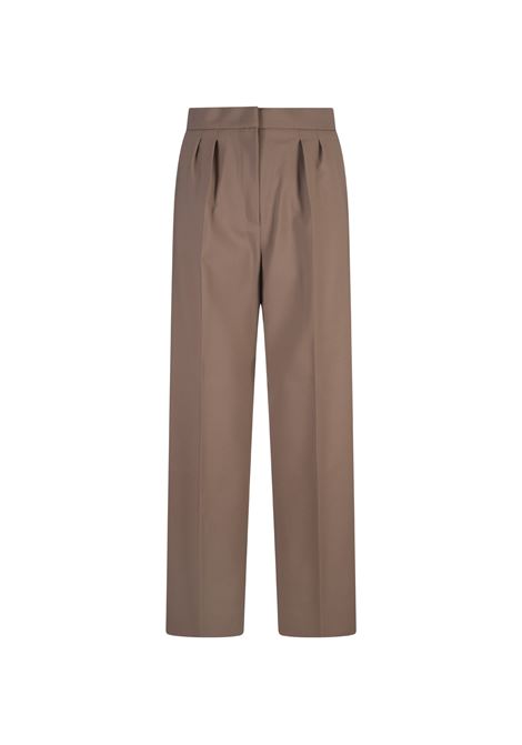 Brown Verbano Trousers MAX MARA | 2421136062600032