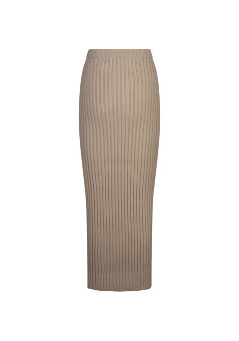 Beige Seta Skirt MAX MARA | 2421306033600002