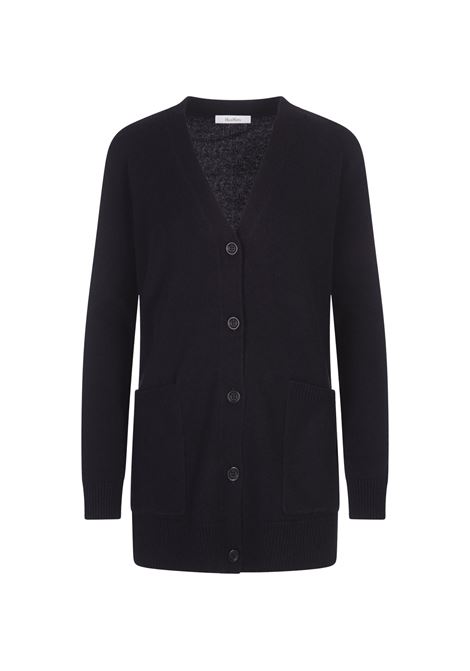 MAX MARA Cardigan Villar Blu Navy - MAX MARA