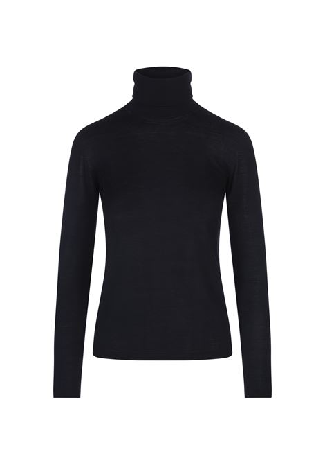 Blue Saluto Turtleneck Sweater MAX MARA | 2421366142600003