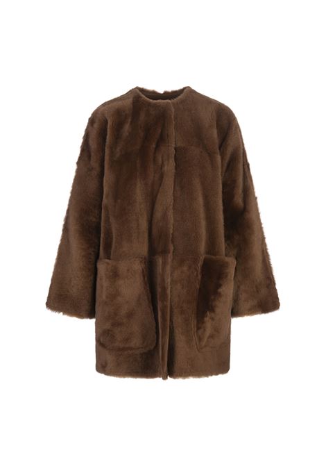 Brown Santos Coat MAX MARA | 2421416025600002