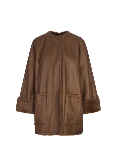 Brown Santos Coat MAX MARA | 2421416025600002