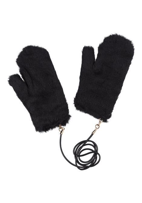 Black Ombrato Gloves MAX MARA | 2424566062600008