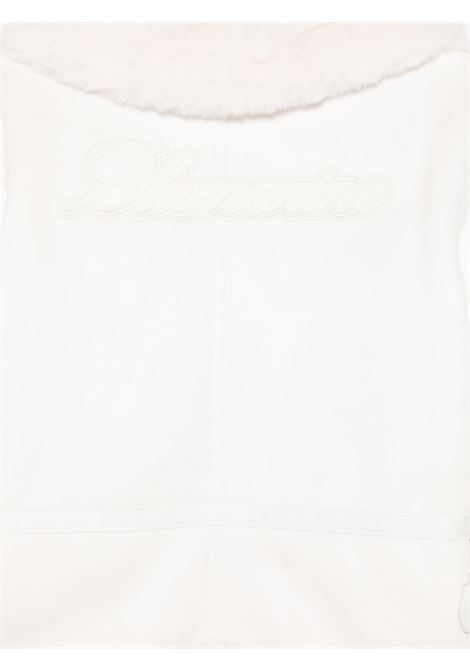 White Faux Shearling Jacket MISS BLUMARINE | IF4042E074310602