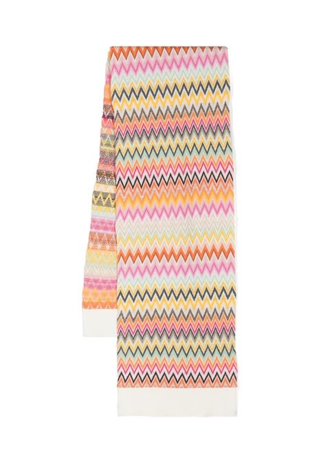 Sciarpa Con Motivo Zigzag Multiocolore MISSONI KIDS | MV0A43-W0028999