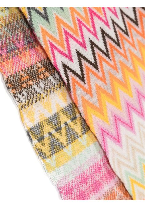 Sciarpa Con Motivo Zigzag Multiocolore MISSONI KIDS | MV0A43-W0028999