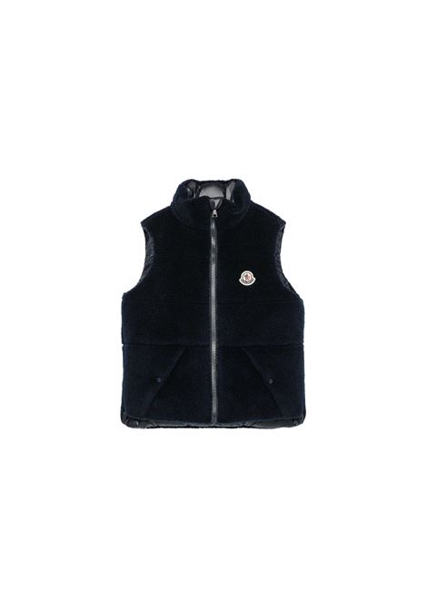 Gilet Imbottito Reversibile Colbricon Blu MONCLER ENFANT | 1A001-13 809BY742