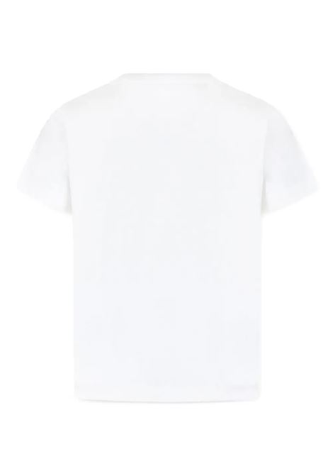 White T-Shirt With Logo MONCLER ENFANT | 8C000-03 89AFV034