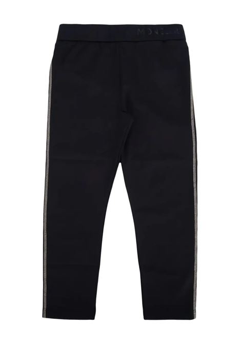 Black Joggers With Tone Logo MONCLER ENFANT | 8H000-02 89A2Q999