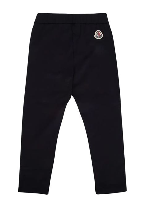 Black Joggers With Tone Logo MONCLER ENFANT | 8H000-02 89A2Q999