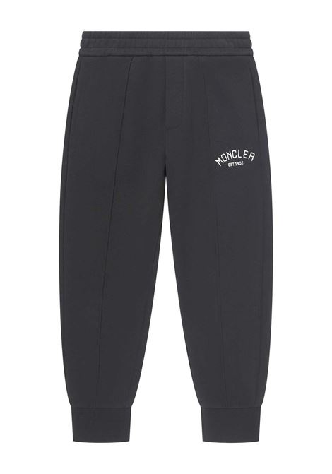 Black Joggers With Embroidered Logo MONCLER ENFANT | 8H000-04 899PS999