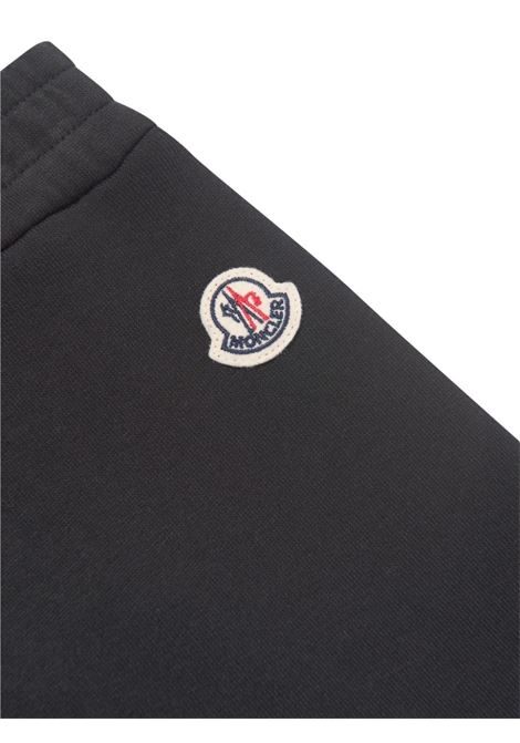 Black Joggers With Embroidered Logo MONCLER ENFANT | 8H000-04 899PS999