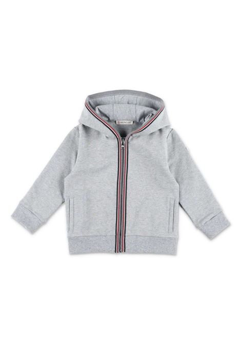 Grey Tracksuit Set With Tricolour Trim MONCLER ENFANT | 8M000-05 89AM3980