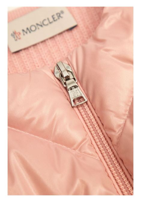 Pink Padded Cardigan With Zip MONCLER ENFANT | 9B000-04 M1241523